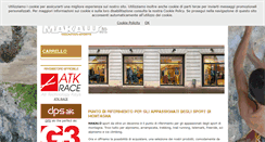 Desktop Screenshot of makalu.it